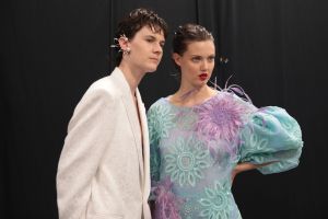 Backstage at Prabal Gurung RTW Spring 2020