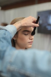 Backstage at Ralph Lauren RTW Spring 2020