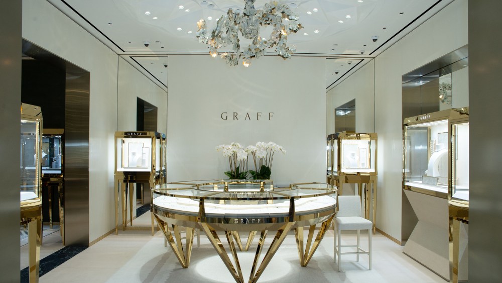 The Graff shop at The Vault.