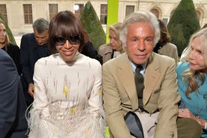 Naomi Campbell and Giancarlo Giammetti