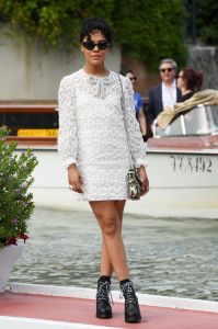 Tessa ThompsonArrivals, Day 7, 76th Venice Film Festival, Italy - 02 Sep 2019Wearing Miu Miu