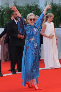Meryl Streep'The Laundromat' premiere, 76th Venice Film Festival, Italy - 01 Sep 2019Wearing Givenchy Same Outfit as catwalk model *10128938af