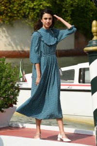 Sarah Margaret QualleyArrivals, Day 7, 76th Venice Film Festival, Italy - 02 Sep 2019Wearing Miu Miu