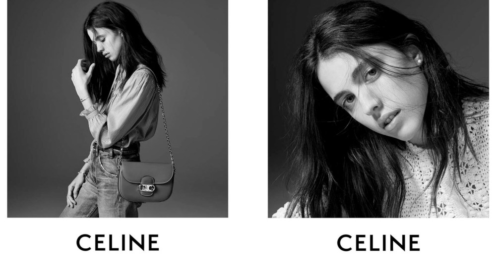 Margaret Qualley in the Celine Essentiels campaign