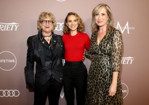 Claudia Eller, Natalie Portman and Michelle Sobrino-Stearns
