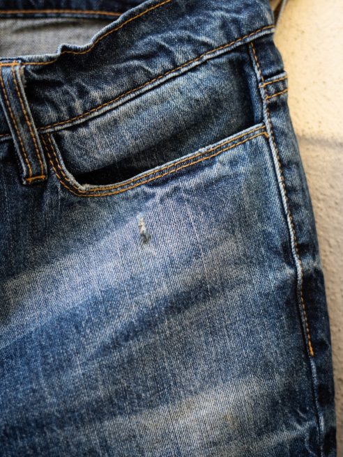 Naveena Denim Mills offers a fabric solution for laser finishing with Beam Denim, which allows for richly colored dyes and natural effects.