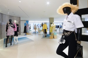 Chanel in Barneys, 2019.