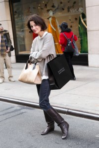 Street style at Barneys New York, 2012.