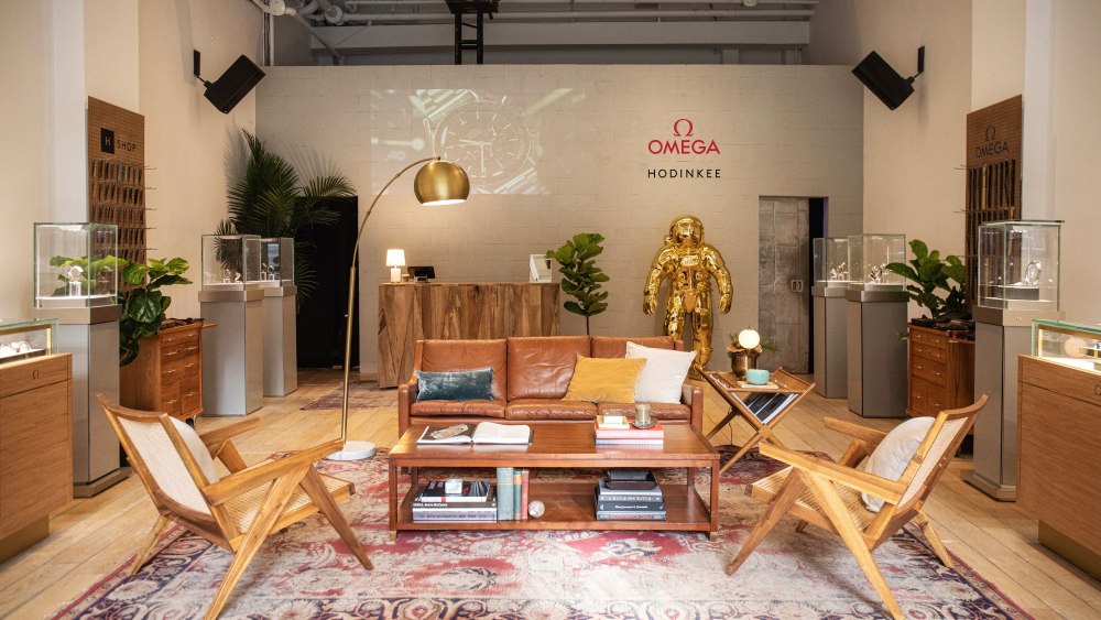 The Hodinkee and Omega pop up