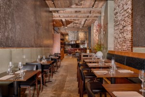 The dining room at Jua.