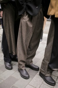 Backstage at Chalayan Men's Fall 2020