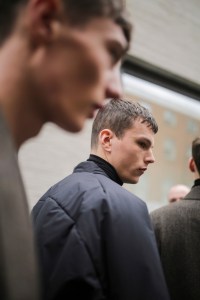 Backstage at Chalayan Men's Fall 2020