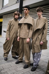 Backstage at Chalayan Men's Fall 2020
