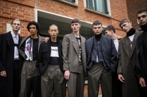 Backstage at Chalayan Men's Fall 2020