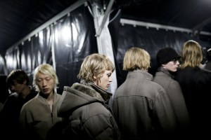 Backstage at Ermenegildo Zegna Men's Fall 2020