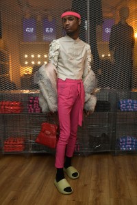 The scene at the Gap and Telfar collaboration party.
