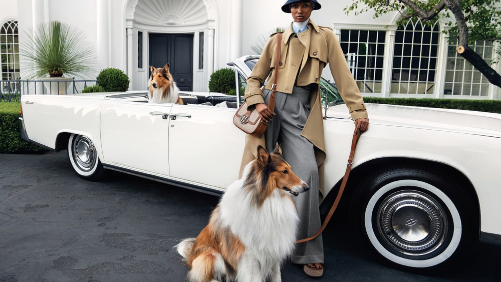 For spring, the Michael Kors Collection ad campaign was photographed by Inez van Lamsweerde and Vinoodh Matadin. Shot on the grounds of a Beverly Hills estate, the campaign features models Ugbad Abdi and Rianne Van Rompaey. “My spring collection is a celebration of the best of American style,” said Michael Kors. “The Collection campaign focuses on a mix of ease and glamour that is inherently American, and the layers of sophistication, irreverence and romance found in the images complement that juxtaposition.” Crisply tailored separates and soft romantic dresses are featured. The global campaign breaks this month, with print ads running in spring issues worldwide. The images will also appear in digital outlets, as well as social media platforms and traditional outdoor media placement. — Lisa Lockwood