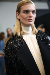Backstage at Rochas RTW Fall 2020