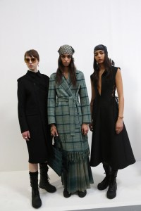 Backstage at Dior RTW Fall 2020