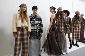 Backstage at Dior RTW Fall 2020