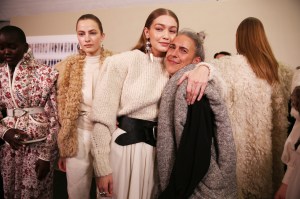 Backstage at Isabel Marant RTW Fall 2020