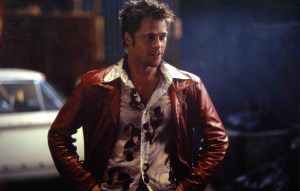 Brad Pitt in "Fight Club".