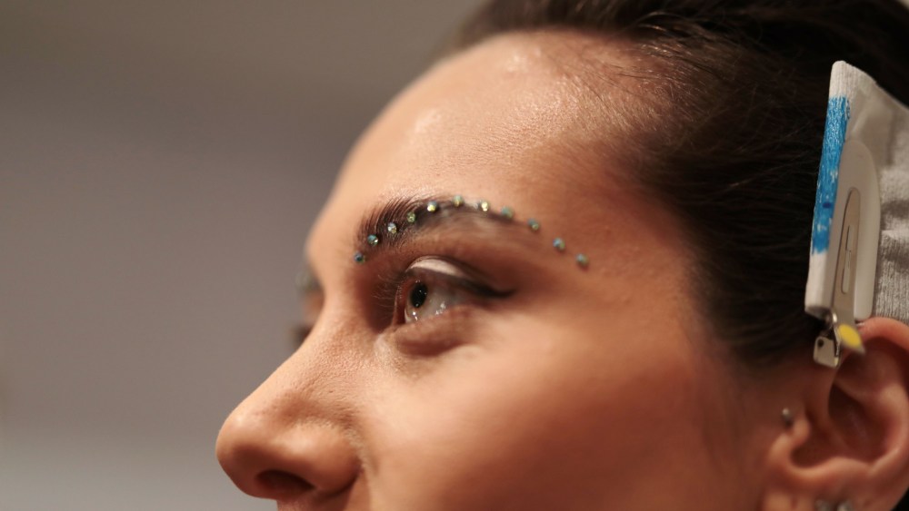 Backstage at Christopher John Rogers RTW Fall 2020