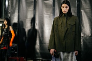 Backstage at Off-White RTW Fall 2020
