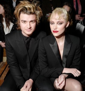 Joe Keery and Maika Monroe