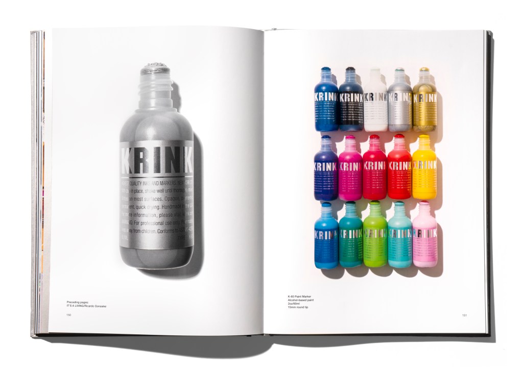 Inside "Krink: Graffiti, Art, and Invention" by Craig Costello.