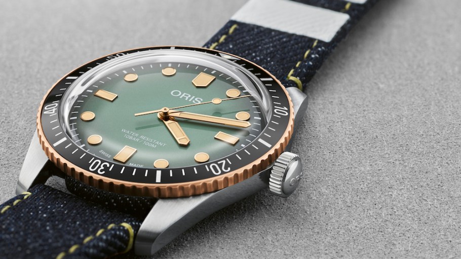 Oris x Momotaro just dropped a dream watch for denim heads.