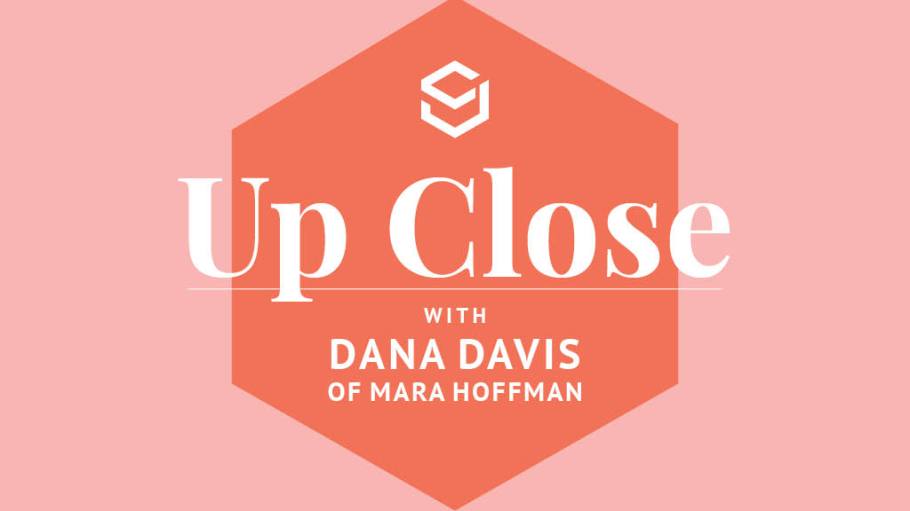 In this interview, Dana Davis from Mara Hoffman discusses how she shops sustainably and describes her "anything but corporate" culture.