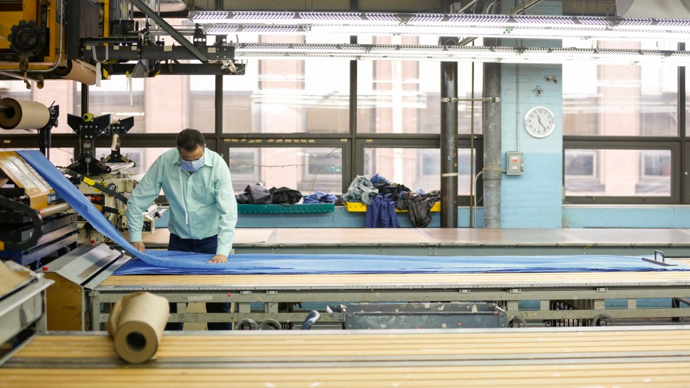 Heritage menswear brand Hickey Freeman made the decision March 23 to convert the companyÕs factory in Rochester, New York, in operation since 1912, into a facility to produce protective face masks.