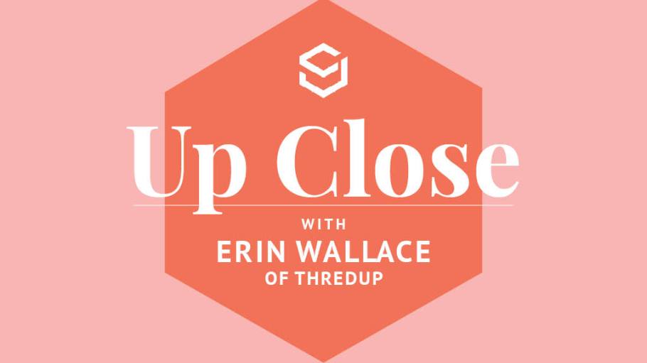 ThredUp's Erin Wallace speaks about her affection for secondhand apparel shopping and her company's work to make fashion more circular.