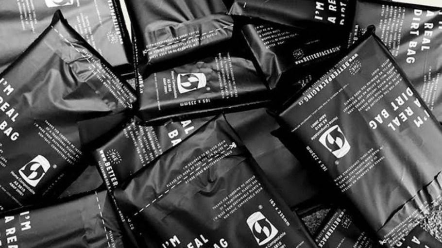 The Better Packaging Co.'s biodegradable mailers decompose in fewer than 180 days.
