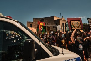 Juneteenth marches photographed by JD Barnes on June 19, 2020 in NYC .