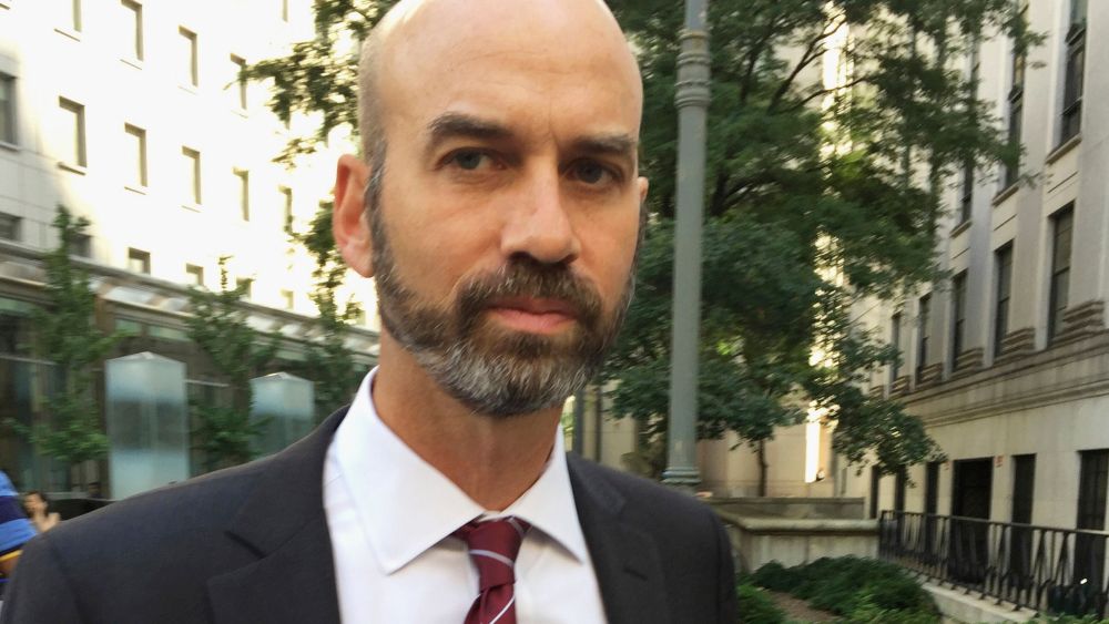 James Bennet, editorial page editor of The New York Times, in New York. Bennet has resigned amid outrage over an op-ed by a Republican senator who advocated using federal troops to quell protests, outrage that only grew when it was revealed the editor had not read the piece before publication, the paper announcedAmerica Protests Media, New York, United States - 16 Aug 2017