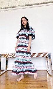 Yasmin Geurts for Tanya Taylor Resort 2021