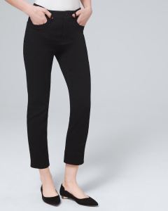 This fall, women’s retailer and brand White House Black Market’s is centering its denim focus on comfortable black jeans for under $100.