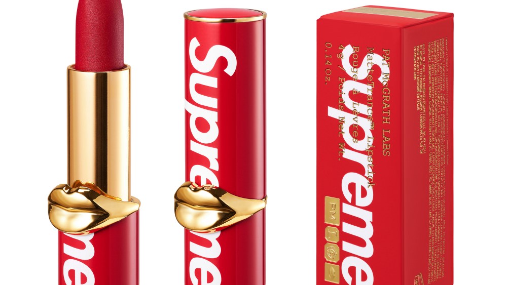 Supreme Pat McGrath lipstick collaboration