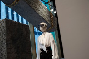 The Balmain store on Madison Avenue.