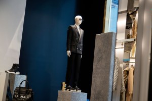 The Balmain store on Madison Avenue.