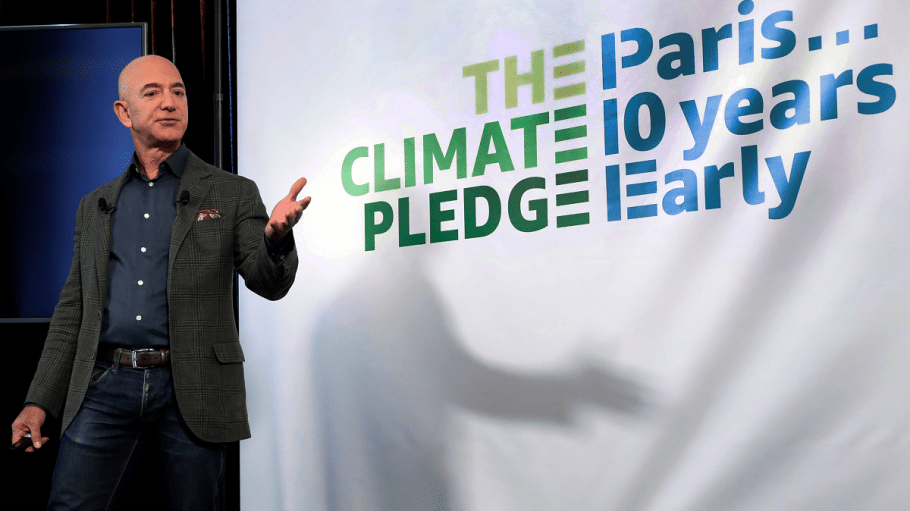 Amazon named the first recipients of capital from its $2 billion Climate Pledge Fund, while Walmart set a new zero emissions goal for 2040.