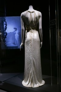 Caption: Chanel evening dress from circa 1930-1931.