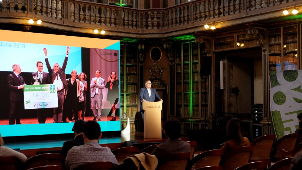 Lisbon named Europe's green capital 2020