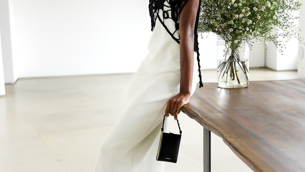 A look from the Jil Sander RTW spring 2021 collection.