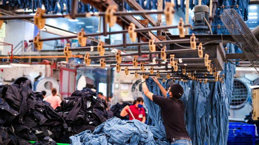 Saitex's denim factory in Vietnam.