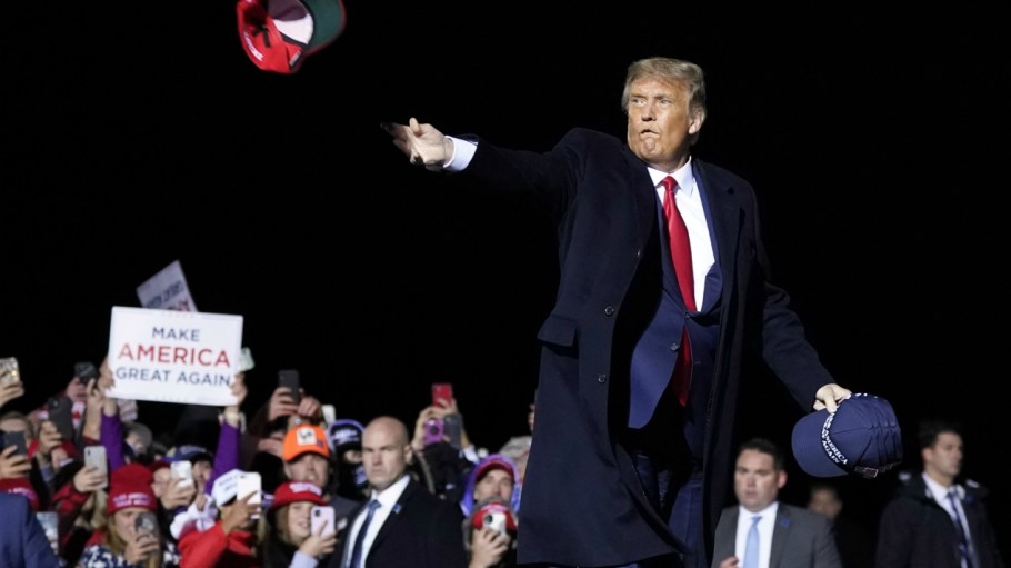 Trump's Covid-19 disclosure causes futures trading to drop over unanswered questions about the U.S. presidential elections and his health.