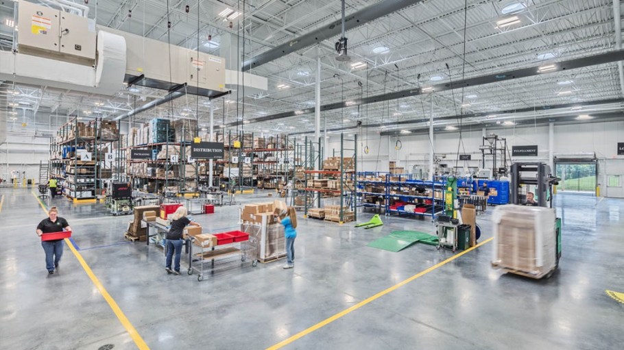 Ecofibre’s hemp processing facility in Georgetown, Ky., was granted the first LEED Platinum certification for a warehouse and hemp plant.