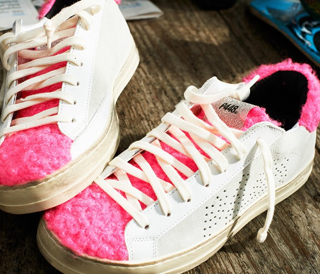 Footwear distributor StreetTrend LLC acquires Italian luxury sneaker brand P448 for an undisclosed sum, installing Karen Katz on the board.